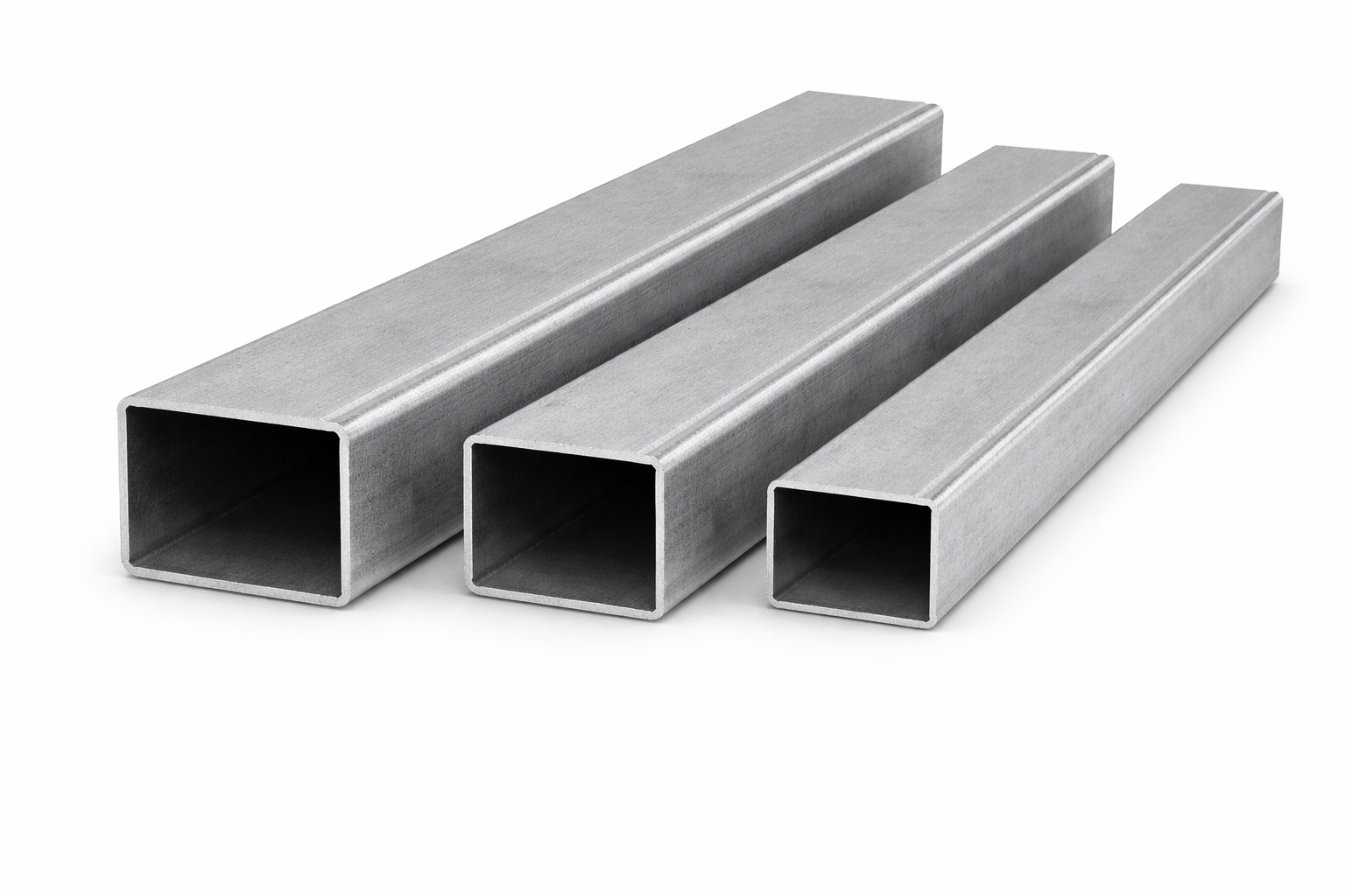 Труба оцинкованная электросварная прямоугольная 50х30х2 168х5х2